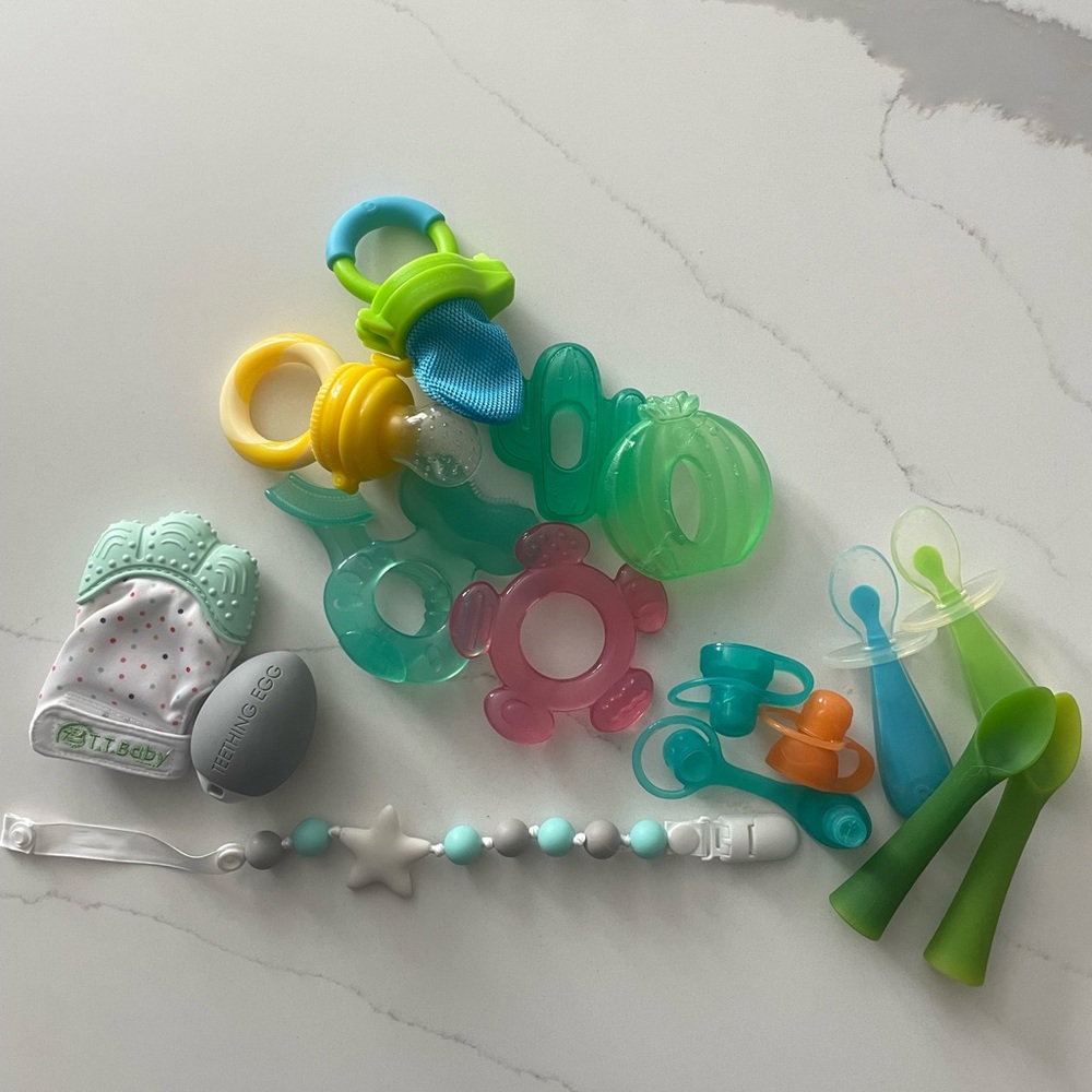 Teething mitt teething egg, Miscellaneous baby teething and feeding